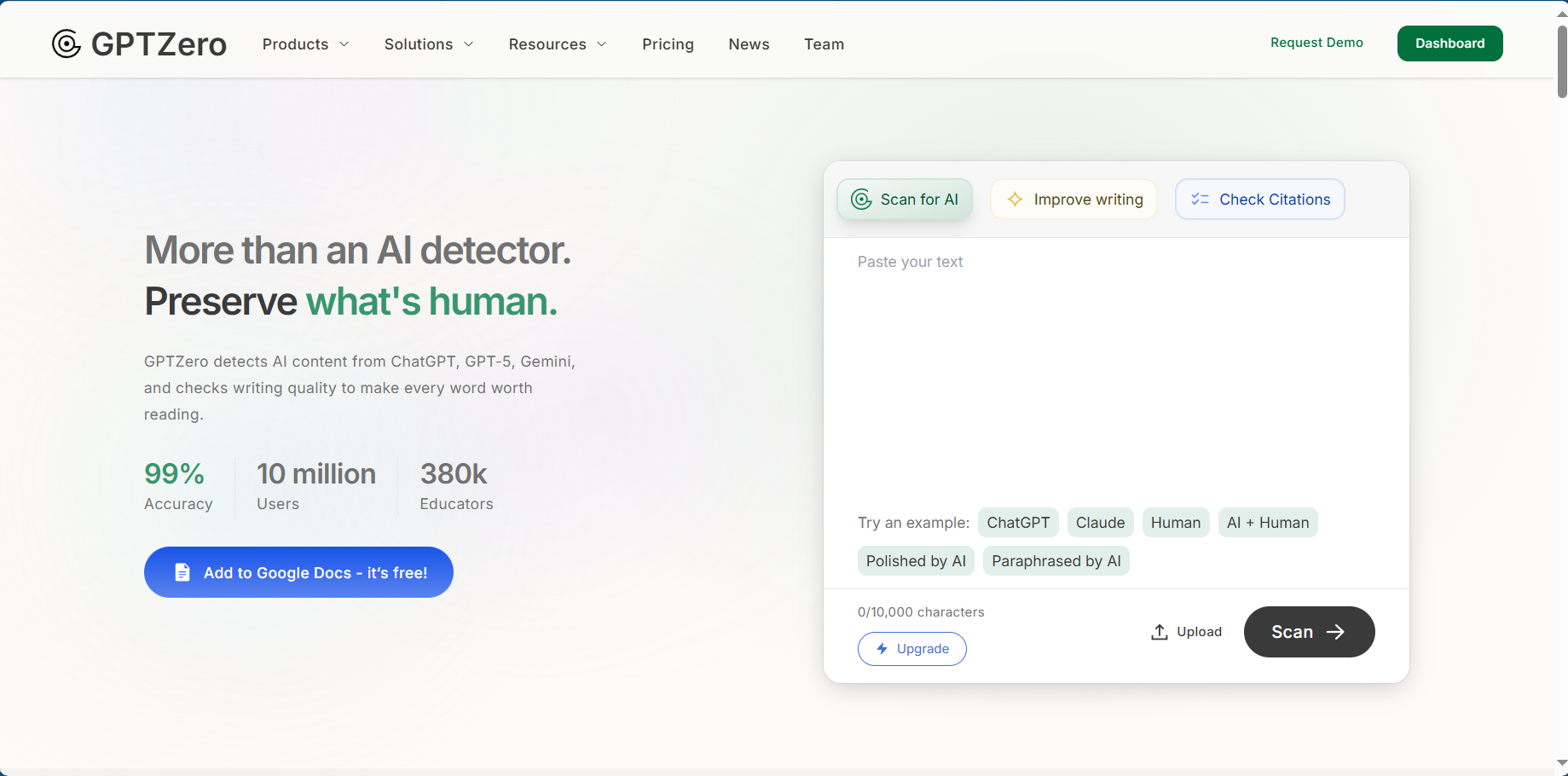 GPTZero