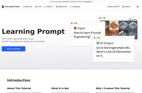 Learning Prompt WIKI